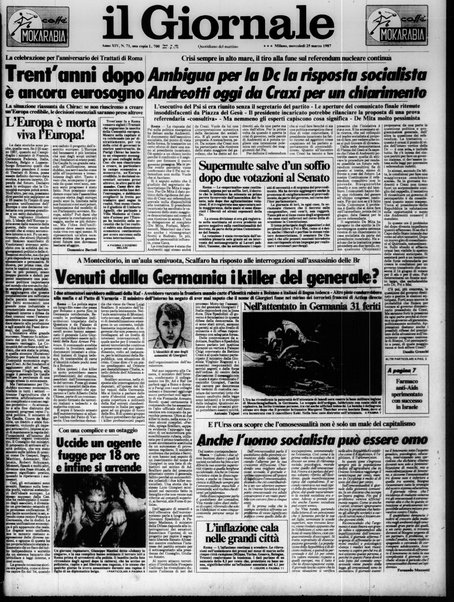 Il giornale : quotidiano del mattino